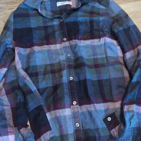 Abercrombie kids 11/12 button down shirt Unisex - Picture 1 of 3